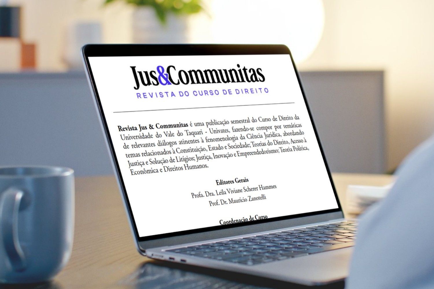 Revista científica Jus & Communitas publica novos textos da área do Direito