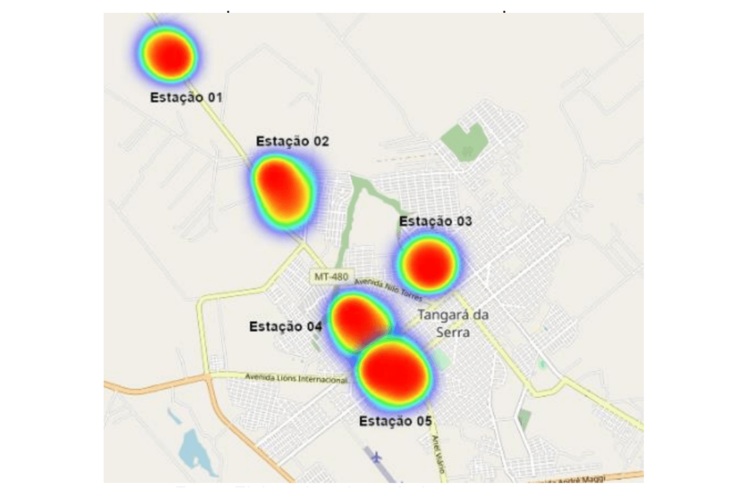 Pesquisa identifica ilhas de calor urbano em cidade de Mato Grosso com uso de sensores meteorológicos e análise em Python
