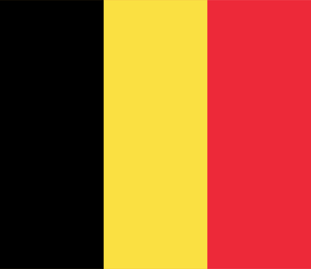 Imagem da bandeira do país Bélgica