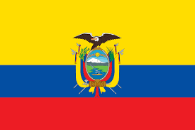 Imagem da bandeira do pas Equador
