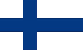 Imagem da bandeira do país Finlândia