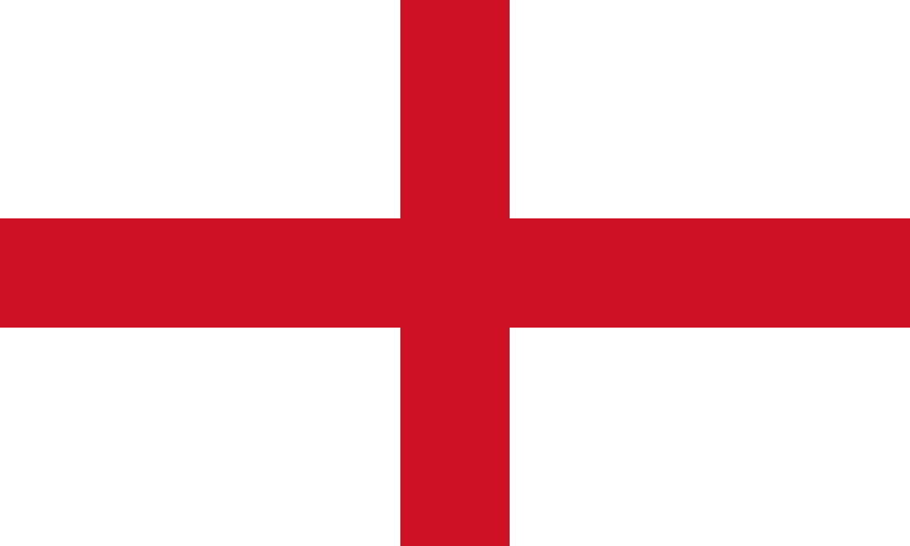 Imagem da bandeira do país Inglaterra
