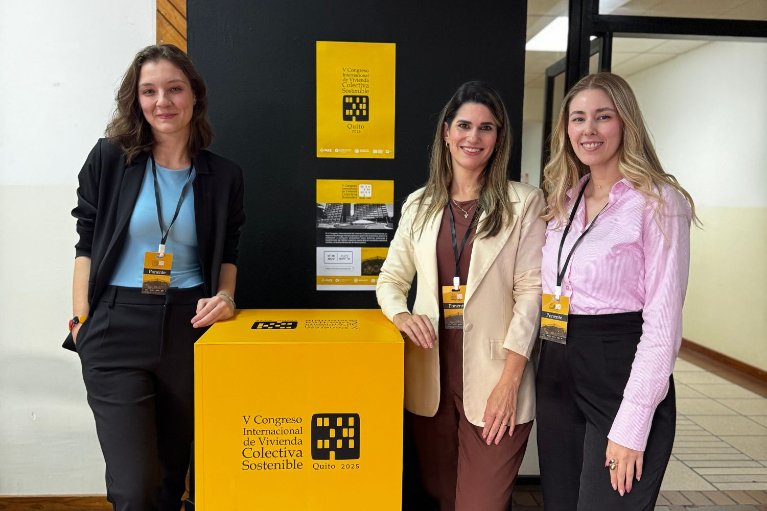 Pesquisadoras da Univates participam do V Congreso Internacional de Vivienda Colectiva Sostenible, no Equador.