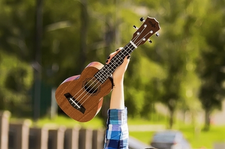 Tocar algum instrumento musical melhora a sade mental.