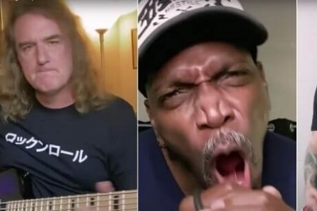 Sepultura e Megadeth juntam foras em verso do clssico Territory
