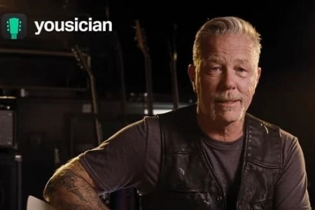 Metallica lana curso de guitarra com James Hetfield e Kirk Hammett