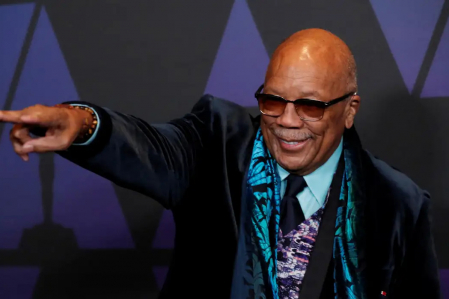 Quincy Jones recebe Oscar honorrio por contribuio musical aps a morte 